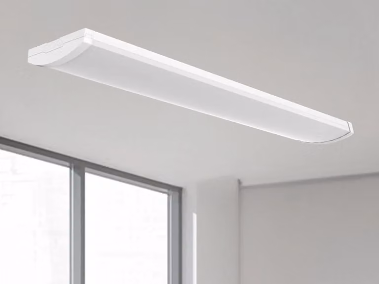 Apparecchio di illuminazione a LED lineare NEDES, potenza regolabile 60W, grado di protezione IP20, lunghezza 1200 mm, temperatura di colore 4000K - modello LNL126