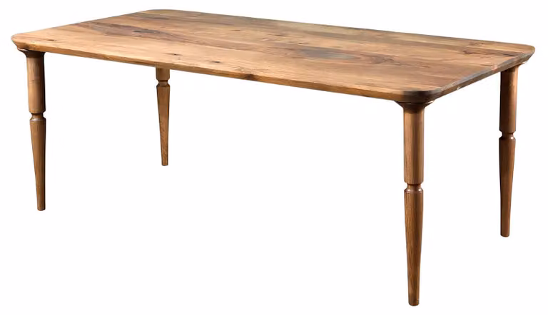 Tavolo, stile moderno, colore marrone, nuovo, comodo, per la sala da pranzo, forma rettangolare, confortevole