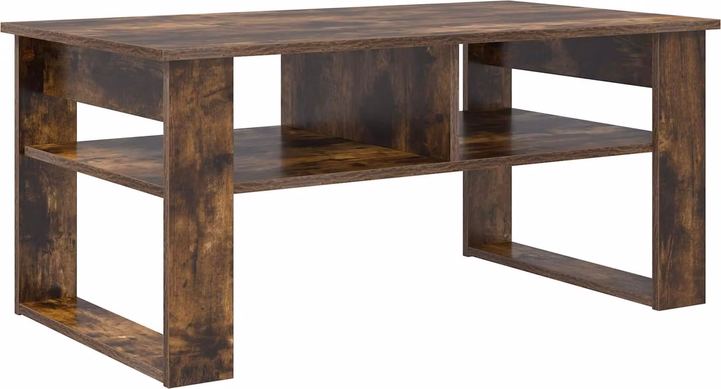 Tavolino da salotto Rovere fumé 96 x 54 x 44 cm