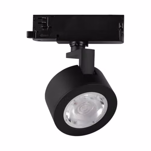 V-TAC Faretto LED COB da Binario 30W Colore Nero 3in1
