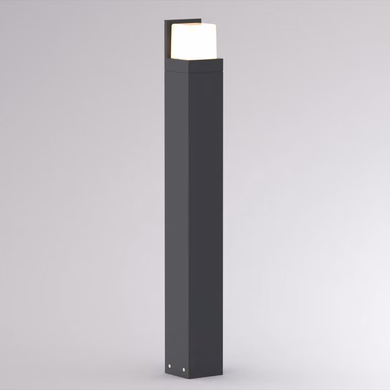 Molto Luce Lampione a LED FYNN-C, altezza 85 cm, antracite, CCT IP65 on/off FYNN-C, Nero, Alluminio, Moderno