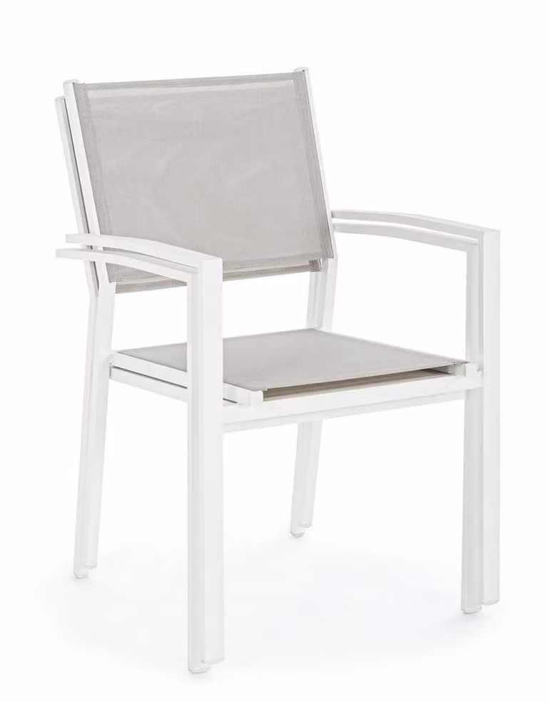 Set di 4 poltroncine HILDE bianco nuvola