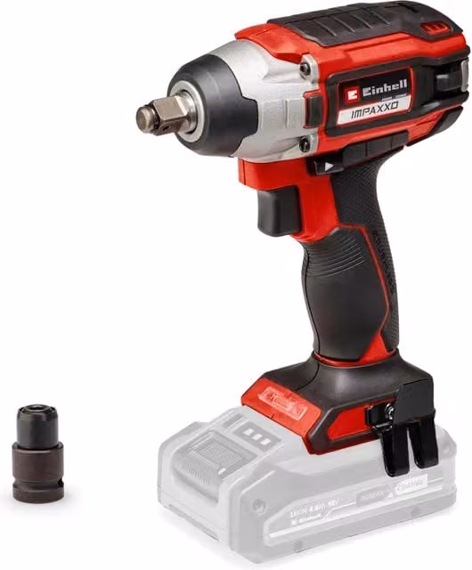 Avvitatore ad impulsi a batteria Einhell Impaxxo 18 230 18 V Power X-Change rosso