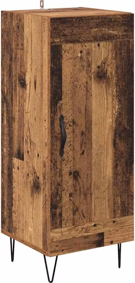 Credenza Legno vecchio 34,5 x 34 x 90 cm