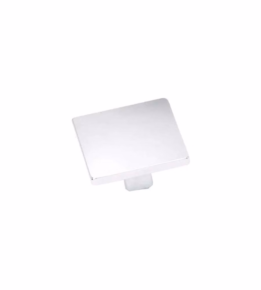 Pomolo Quadro Cromo Lucido Mm.16X16
