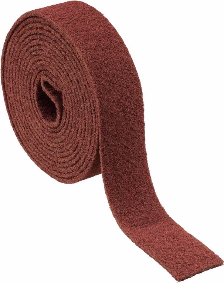 rotolo da 10 m RHODIUS VLSR nastro non tessuto rotolo non tessuto fibra levigatura manuale 115 mm GROB