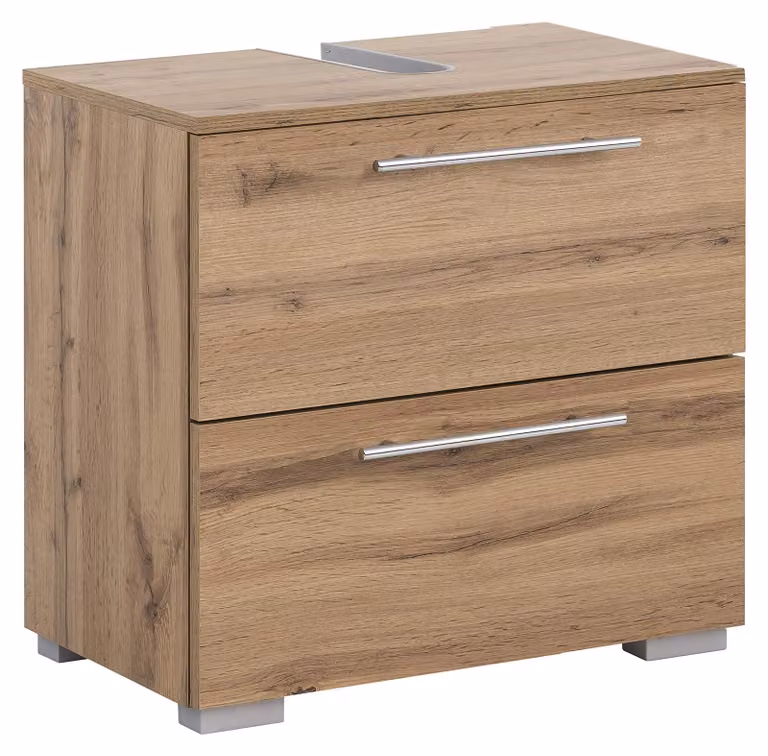 Mobile da bagno sotto il lavabo Möbelpartner Carlos in rovere 60,2 x 59,1 x 35 cm