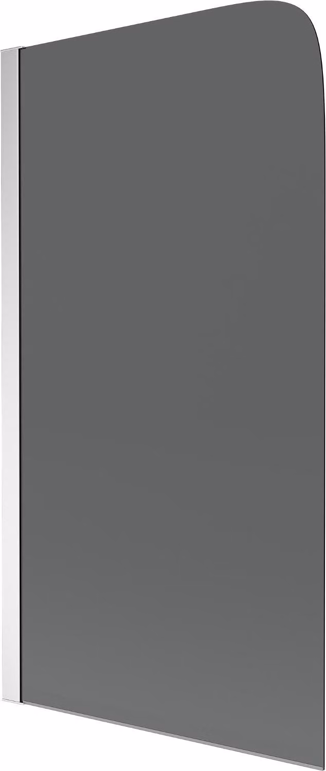 Mexen Felix paratia per vasca da bagno a 1 anta 70 x 140 cm, grafite, cromo - 890-070-001-01-40