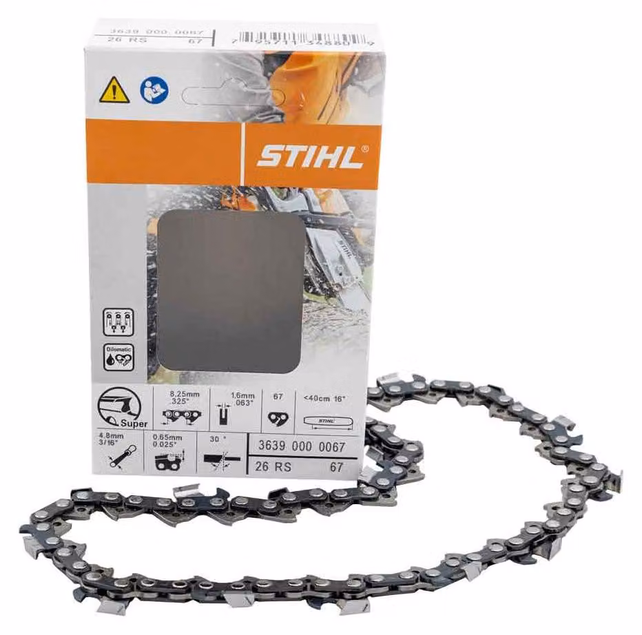 Catena STIHL Rapid Super (RS) - passo .325" 1,6 mm 40 cm 67TG 36390000067