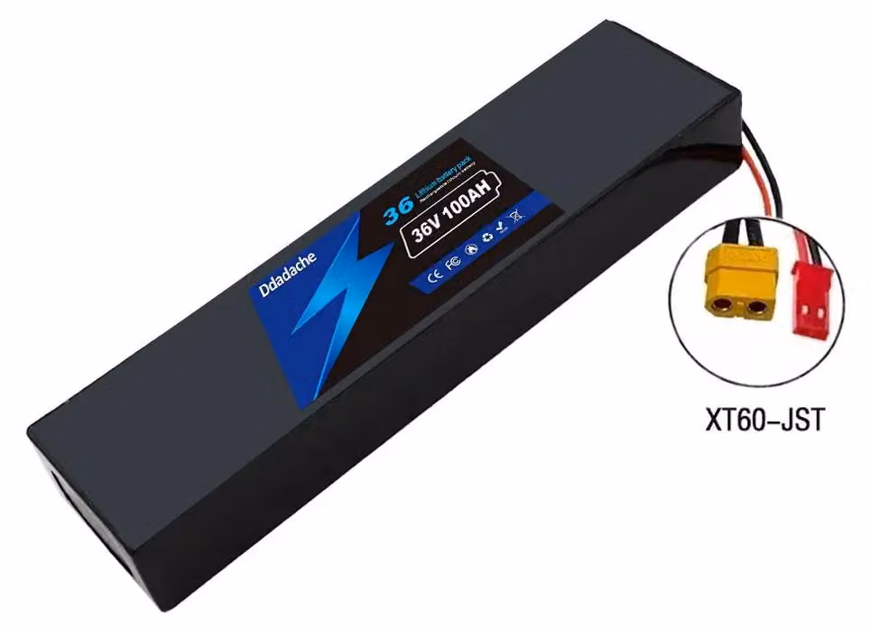 Batteria, 36V, capacità 9000mAh, connettori XT60-JST