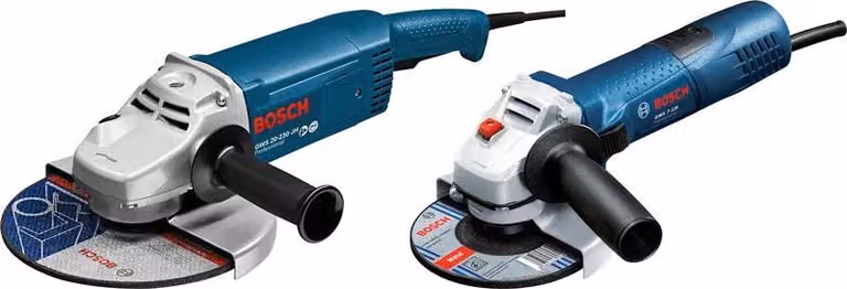 Bosch Professional GWS 20-230 P + GWS 880 - set di smerigliatrici angolari (Ø 230 mm, PROtection + Ø 115 mm, in confezione)