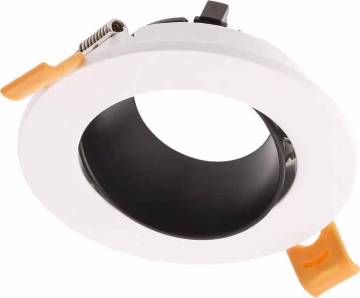 Faretto da soffitto rotondo ARIES bianco/nero OP-ARIOK-11