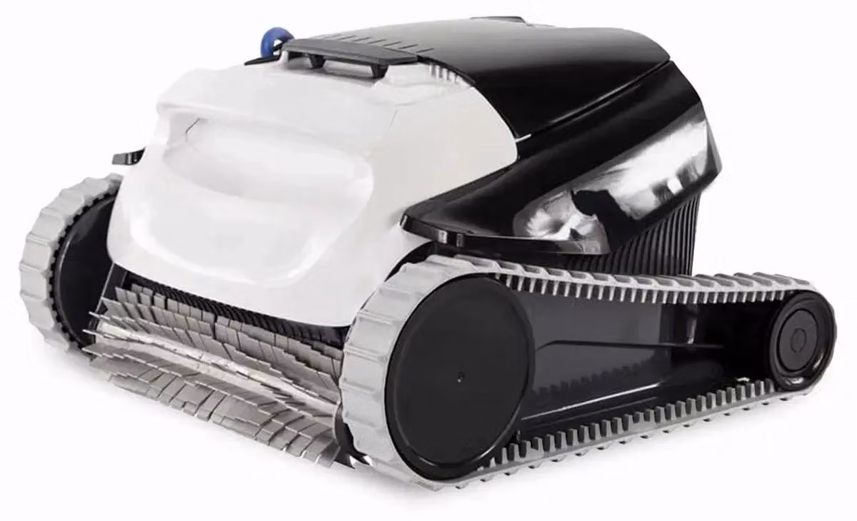 Robot pulitore per piscina Dolphin Poolstyle E10 - Pulizia del fondo - Fino a 8x4 m - Blu