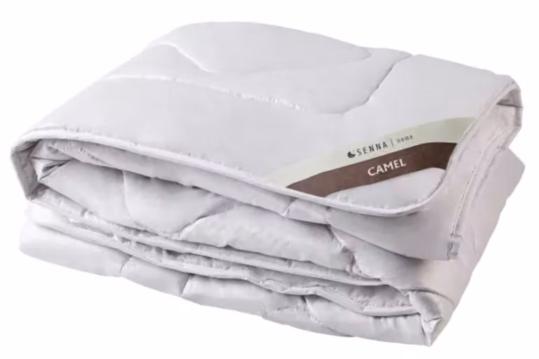 Piumino, piumino per tutte le stagioni 160x200 CAMEL Senna Home, naturale, lana di cammello, cotone