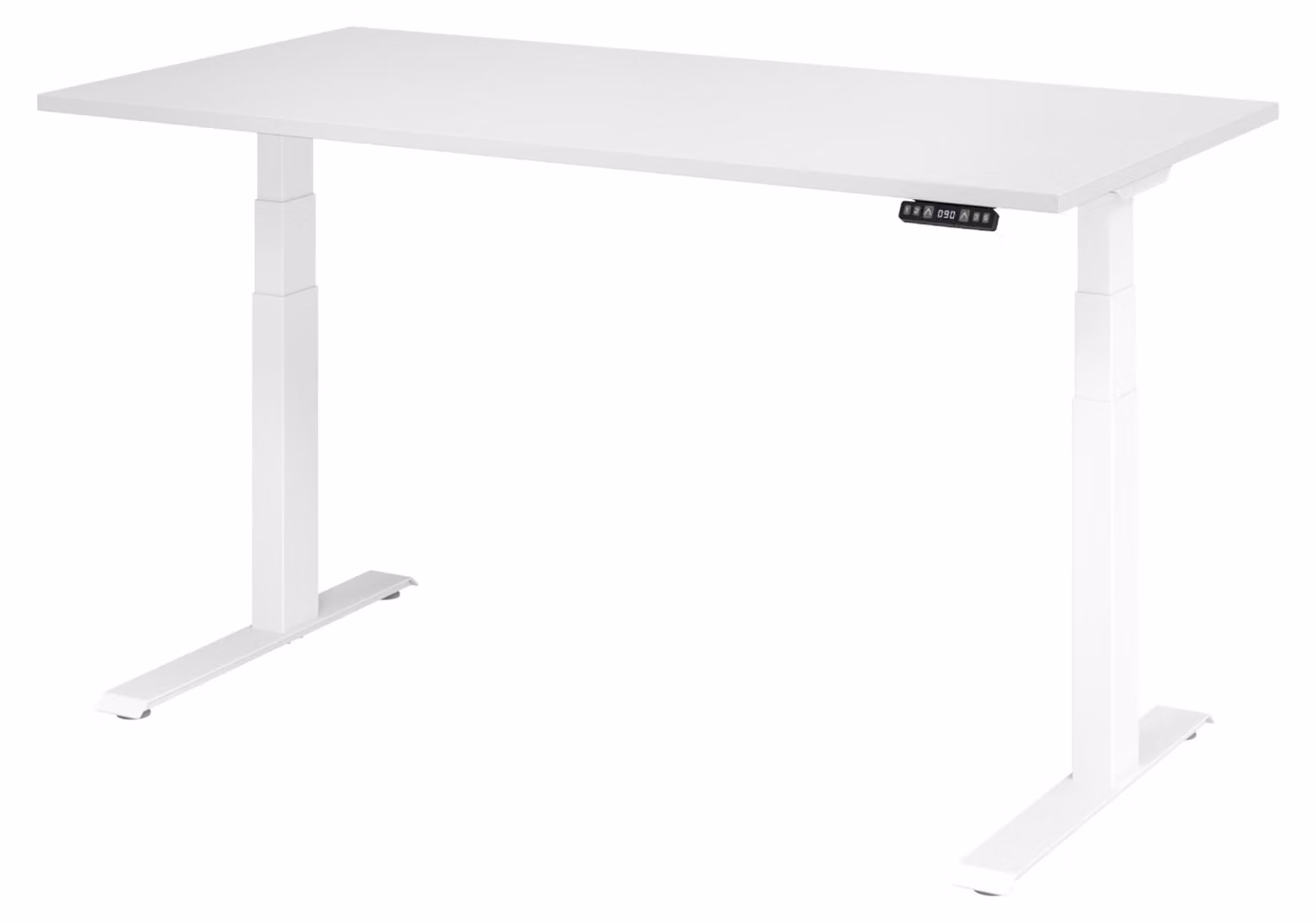 Scrivania elettrica bümö XDKB - Decorazione: bianco, dimensioni: 160 x 80 cm, struttura: bianco
