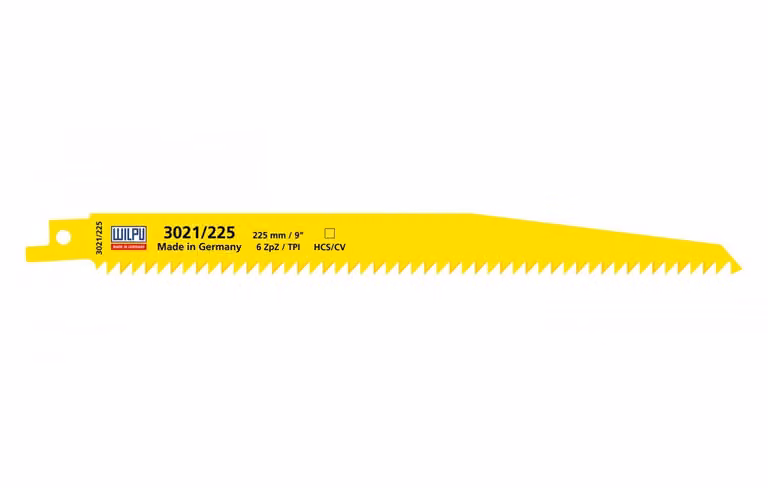 Wilpu 5 lame per legno e plastica 225x19x1,27mm Z6