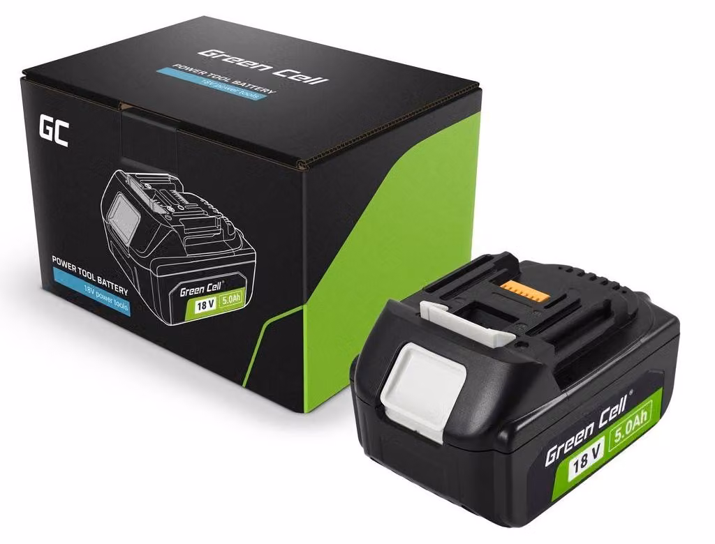 Batteria / caricatore per utensili a batteria Green Cell PTMA18V5
