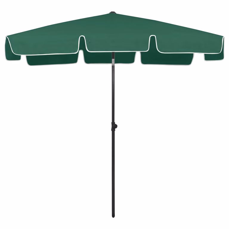vidaXL Ombrellone verde 200x125 cm