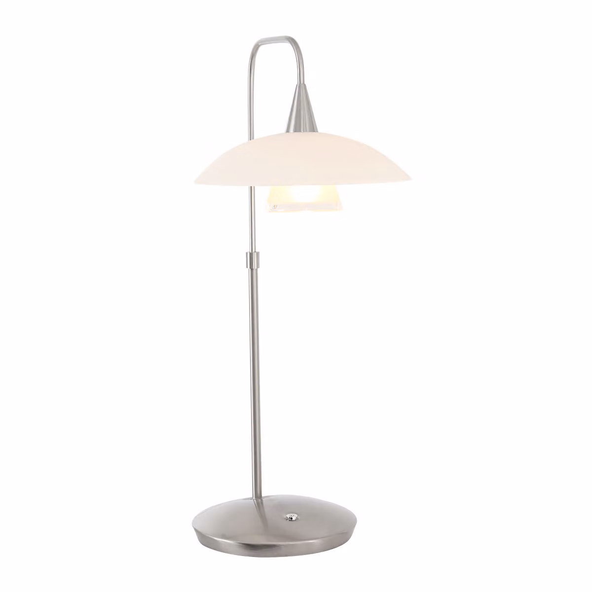 Lampada da tavolo - acciaio - Tallerken - vetro metallo - lampada da scrivania - G9 - 2657ST - Steinhauer