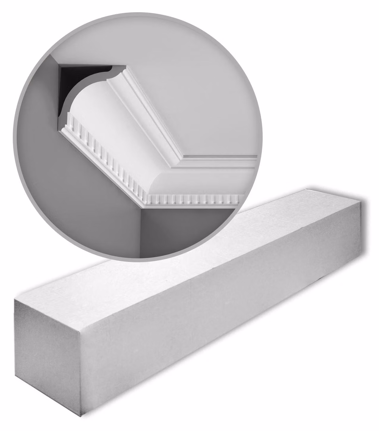 Cornici Orac Decor AXXENT CX129-box 1 cartone con 14 strisce decorative 28 m