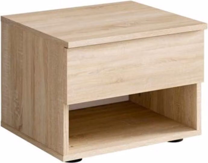 Set di 2 comodini DUITAMA - rovere sonoma