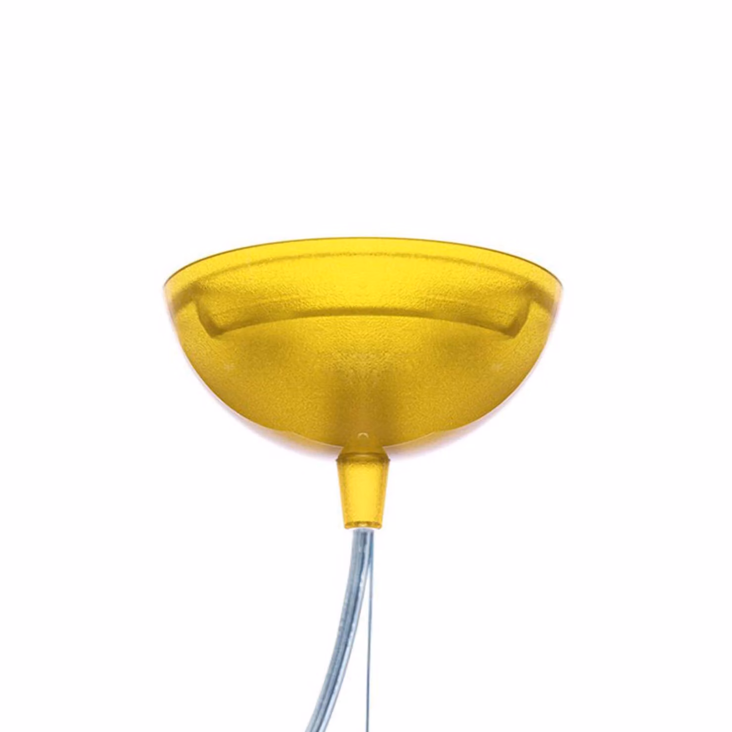 Kartell Lampada a sospensione Small FL/Y, Giallo / Arancione, Soggiorno / Sala da pranzo, Plastica, Design, Lampada a sospensione