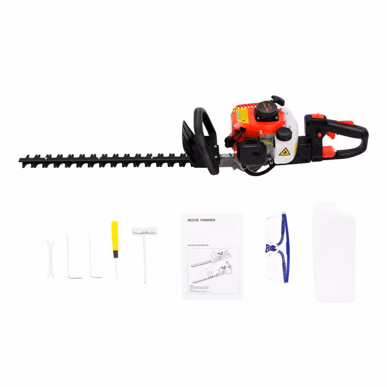 Tagliaerba a motore a benzina, design leggero, colore nero