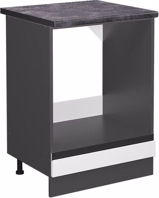 Mobile per forno da incasso Vicco R-Line J-Shape Bianco/Antracite 60 cm