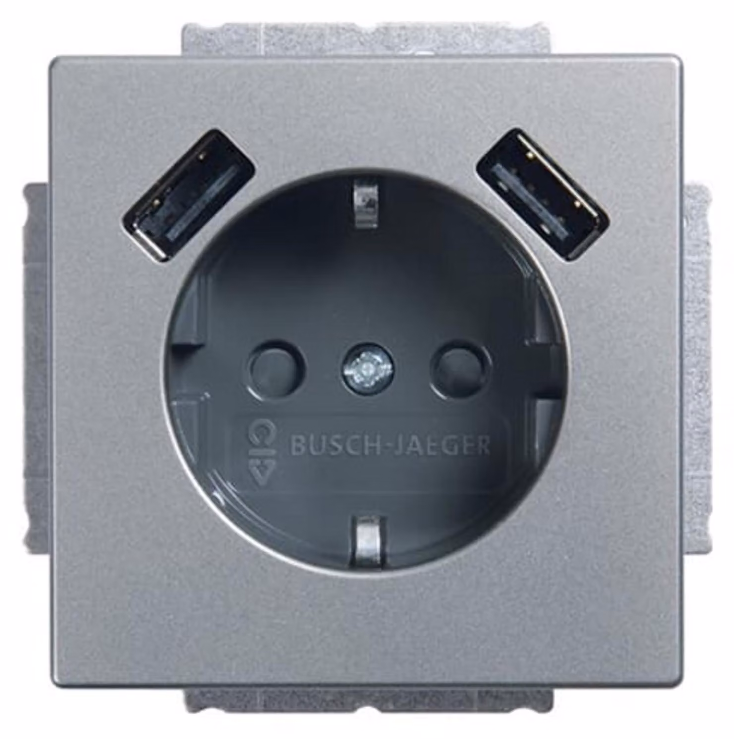 Busch-Jaeger SCHUKO-2x Presa USB 20 EUCB2USB-866