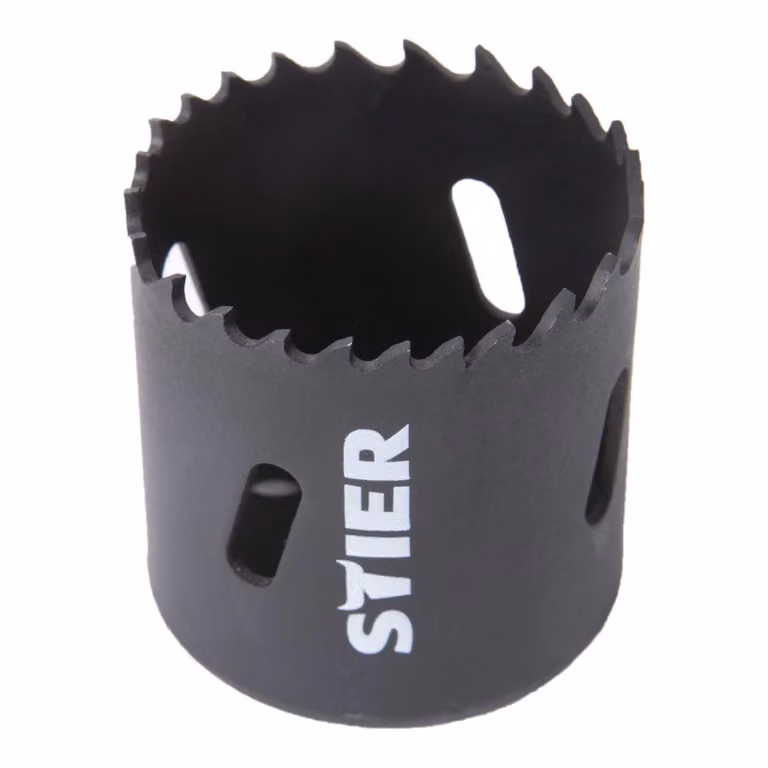 STIER Seghetto circolare, HSS-Co8 bimetallico, 82 mm, punta per prese elettriche, punta da trapano, HSSE, da trapano 82 mm, seghetto circolare, punta per prese elettriche, seghetto circolare, taglierina circolare, punta circolare