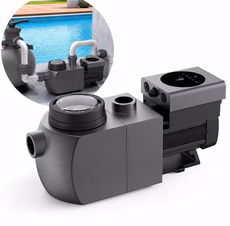 Pompa per piscina inverter Mucola Aquagem incl. Wi-Fi 29500 l/h IH30 piscina POMPA WLAN