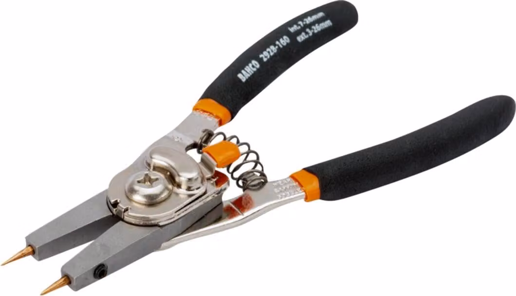Pinze reversibili Bahco per anelli interni ed esterni 200 mm Argento Argento Taglia unica