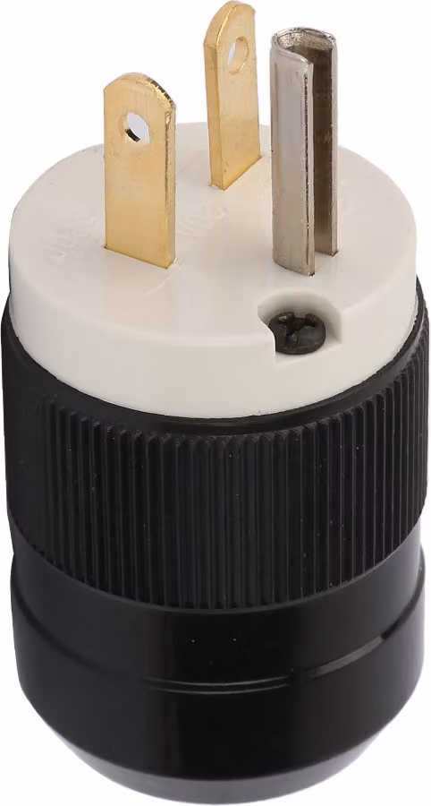 spina di alimentazione 125V US impermeabile di grado industriale a 3 poli Connettore di alimentazione (20A 125V)