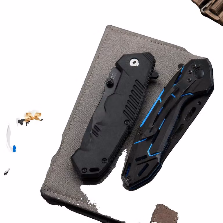 Strumento multifunzione, design portatile, versatile per l'uso all'aperto, confezione da 3 pezzi