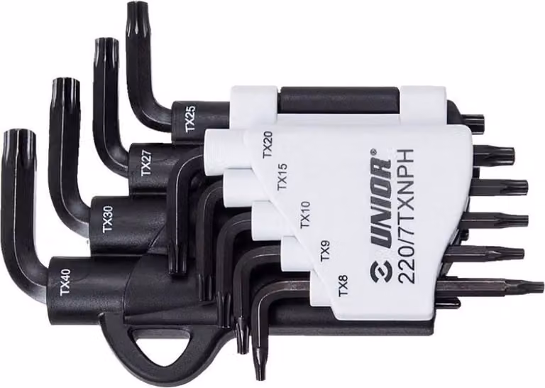Set di chiavi a Esagono Unior 220 7txn ph tx9-40