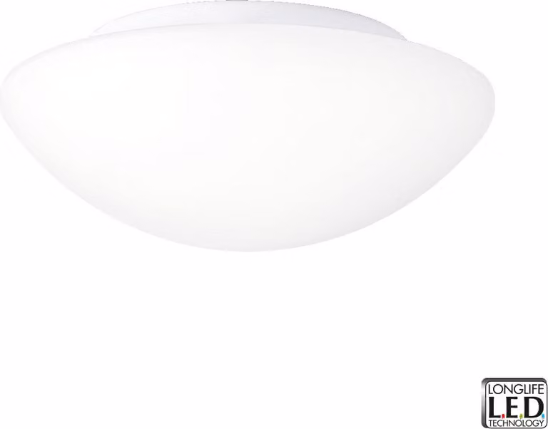 Plafoniera LED ASPEN LED/12W, 4000K, IP44, bianco Ø 220, W: 100