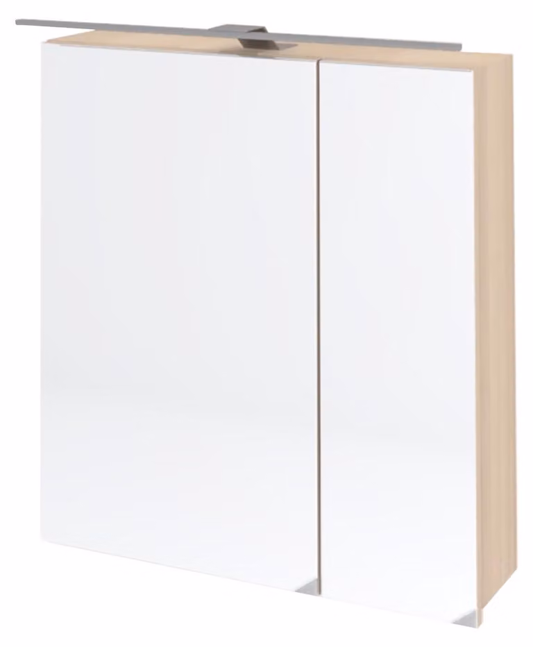 Armadietto a specchio Kolpa OXANA con illuminazione LED, modello TOO 60 ACACIA LIGHT - LED, SW, S