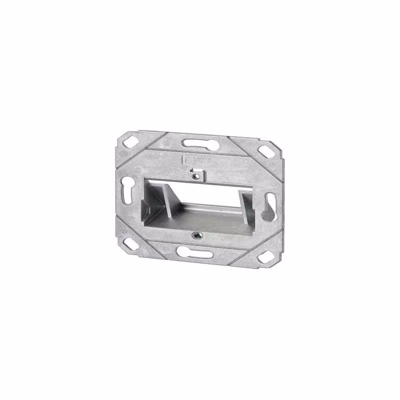 Presa Keystone METZ CONNECT da incasso UP0 a 2 porte, non equipaggiata