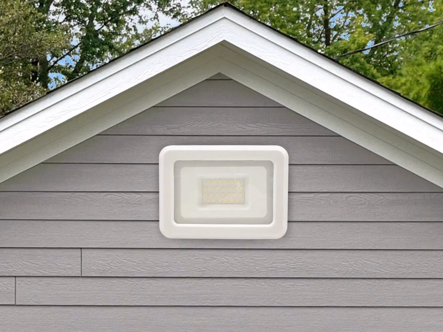 Faretto LED esterno bianco da 20W / 4000K - LF0122