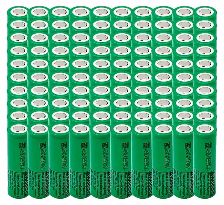 Batteria agli ioni di litio, capacità 3500mAh, compatibile con utensili elettrici, confezione da 100 pezzi, 3.7 V