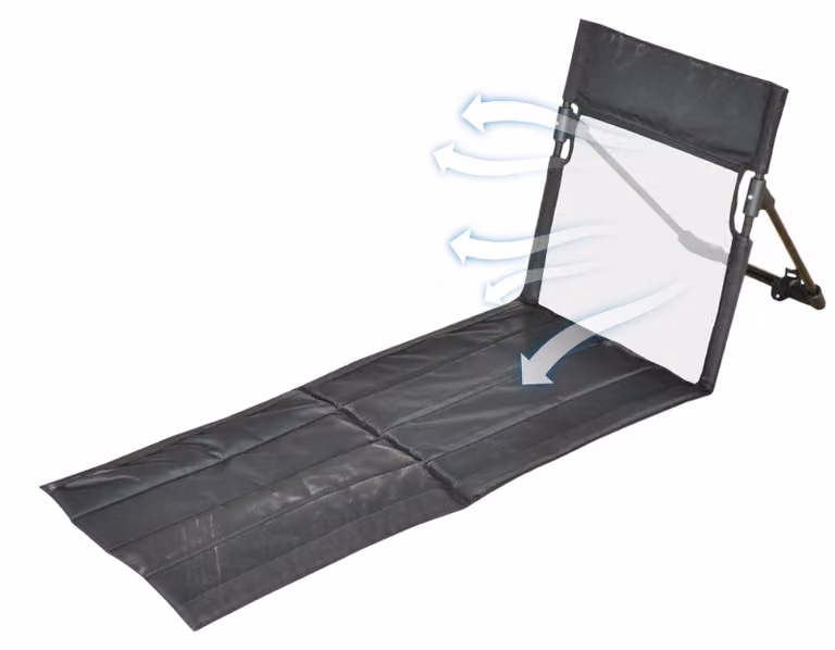 Sedia da relax pieghevole portatile per la piscina