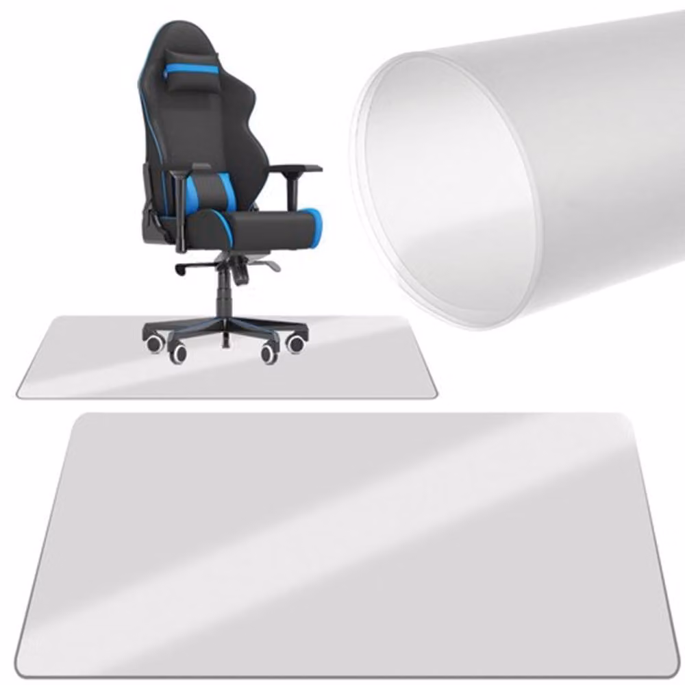 Tappetino protettivo per sedia 100x140 cm RUHHY - lattiginoso
