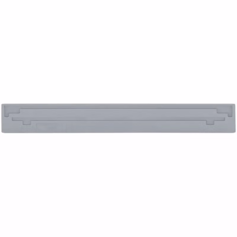 Separatore WAGO; spessore 2 mm; sporgente; grigio 282-309