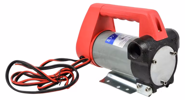 Pompa autoadescante per trasferimento diesel gasolio 12 v 155w 40 l/min, per travaso Geko