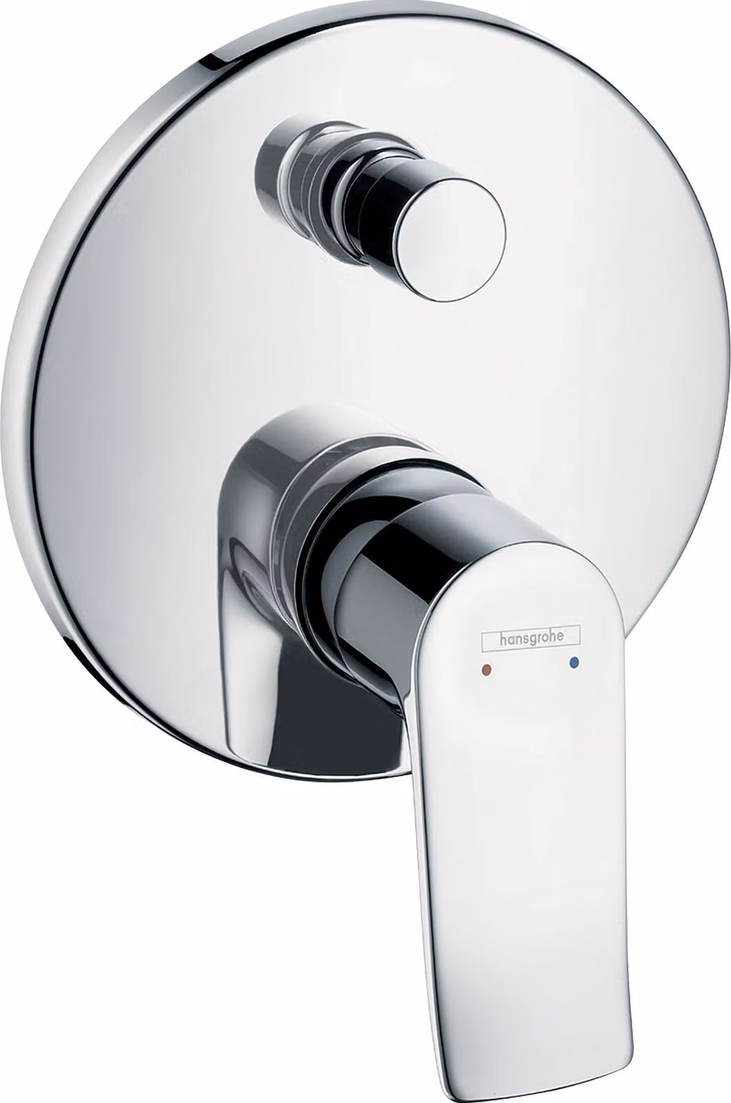 Hansgrohe Metris Miscelatore da incasso per vasca da bagno set preinstallato cromo con combinazione di fusibili
