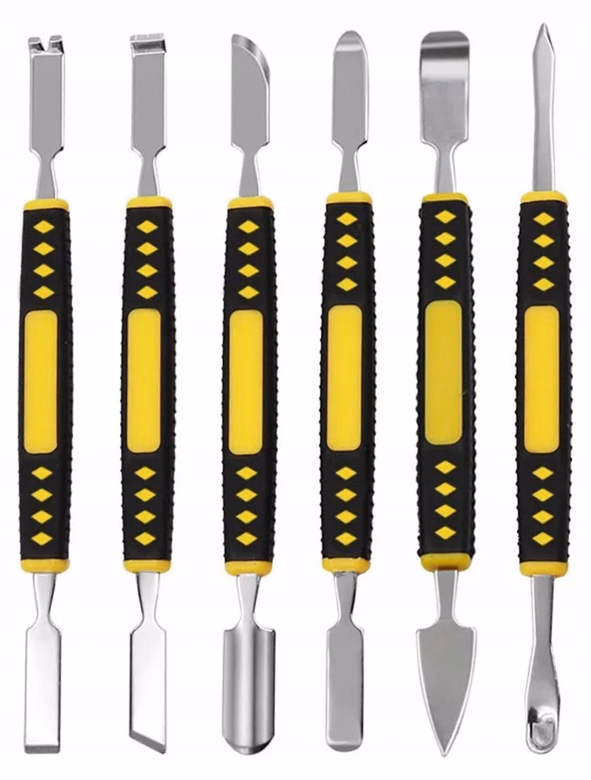 Rosfix Set di Utensili – Utensili per Saldatura 12w1, Design Bifacciale, Materiale Metallico | Per Elettronica, Telefoni, Tablet