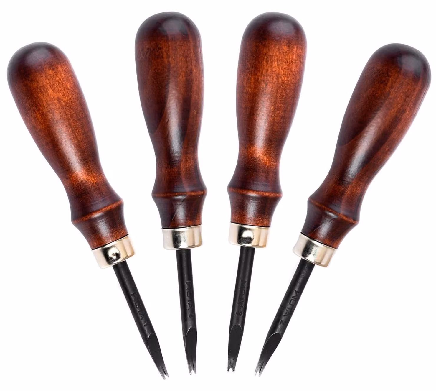 Solidchoice - Set di 4 strumenti professionali per la finitura del legno