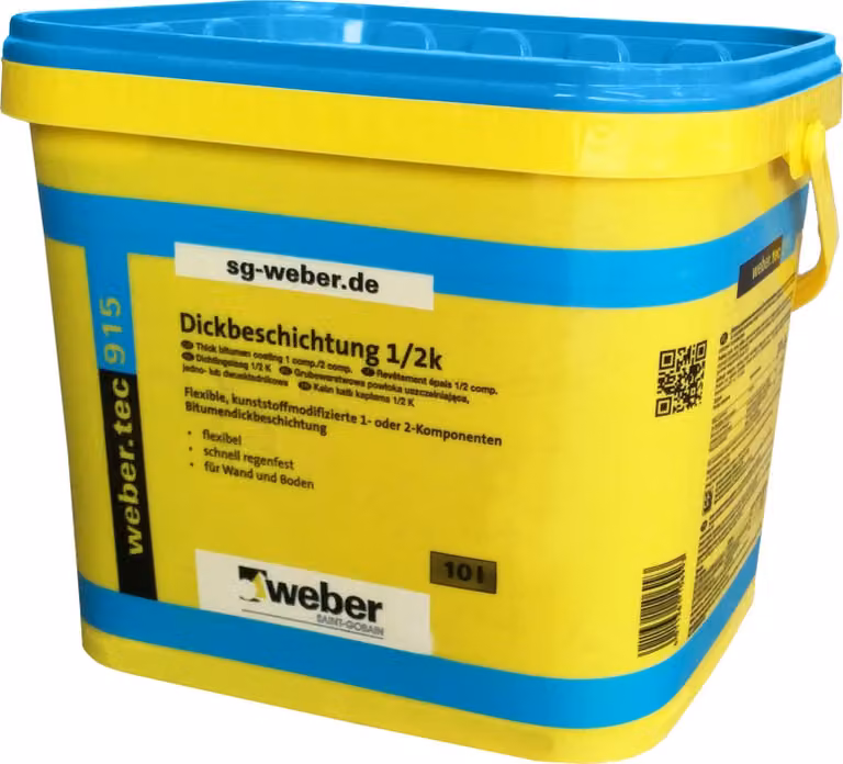 weber.tec 915 SG 10L Deitermann 1K 2K Bitumen