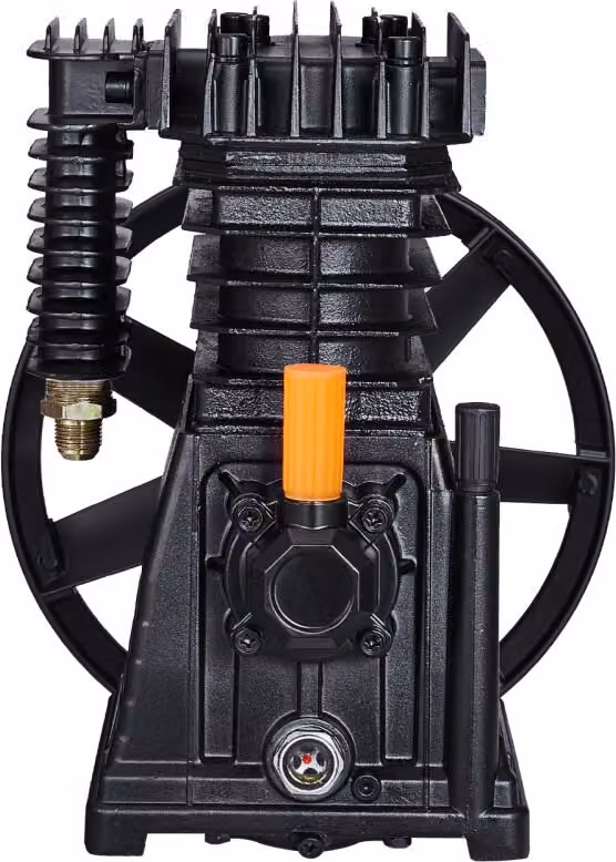 Gruppo compressore - Compressore a pistoni da 116 PSI - Compressore d'aria bicilindrico per prestazioni di pressione ottimali
