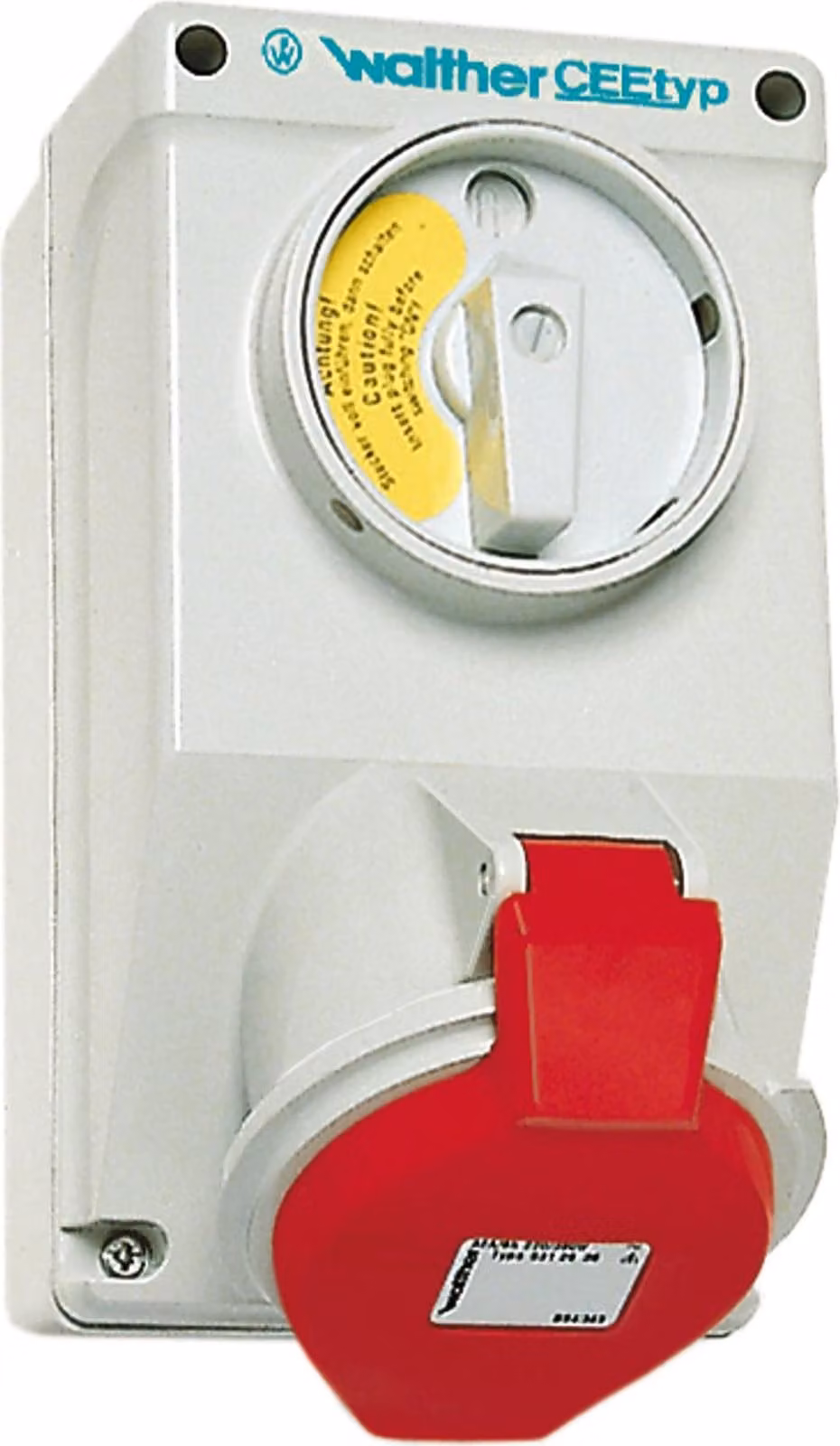 WALTHER-WERKE Presa a muro 16A 5P 400V 6h IP44
